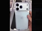 iPhone 17 Pro Max flaunts a new camera bar design in a leaked hands-on video. iPhone 17 Pro Max flaunts a new camera bar design in a leaked hands-on video.