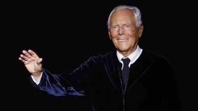 (FILES) Italian designer Giorgio Armani (AFP) (FILES) Italian designer Giorgio Armani (AFP)