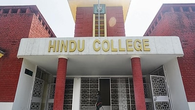 Delhi University's Hindu College, for yet another year, has clinched the top spot in the all-India NIRF ranking with Miranda House falling in second place and Hansraj College taking the third slot. (Photo: Sanchit Khanna/HT(For representational purpose only))