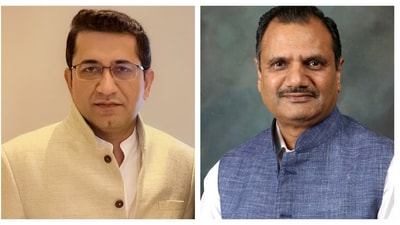 Audit Bureau of Circulations Chairman Karunesh Bajaj and Deputy Chairman Mohit Jain. (ABC)