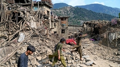 More than 2,200 people died in Monday's earthquake in Afghanistan. (File Photo) More than 2,200 people died in Monday's earthquake in Afghanistan. (File Photo)