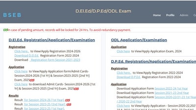 BSEB DElEd Results 2025 has been released for 1st year and 2nd year, The direct link to check is given here.