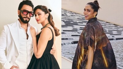 Ranveer Singh hyped Deepika Padukone on her recent Instagram posts.