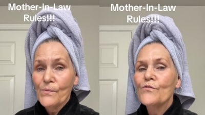 A debate sparked online after a grandmother refused a last-minute babysitting request. (@cshaw1958/TikTok) A debate sparked online after a grandmother refused a last-minute babysitting request. (@cshaw1958/TikTok)