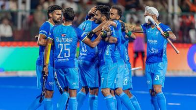 Manpreet Singh was the Player of the Match against Malaysia in Rajgir on Thursday. (Hockey India) Manpreet Singh was the Player of the Match against Malaysia in Rajgir on Thursday. (Hockey India)
