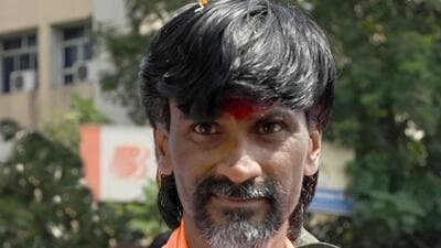 Maratha community activist Manoj Jarange-Patil (HT PHOTO) Maratha community activist Manoj Jarange-Patil (HT PHOTO)