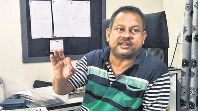 Nagpur, India - June 6, 2018: NO CREDITLINE PLS : File photo of prominent lawyer Surendra Gadling arrested by Pune police with alleged “Maoist links” in connection with caste riots in Koregaon Bhima Nagpur Wednesday. (HT PHOTO)
