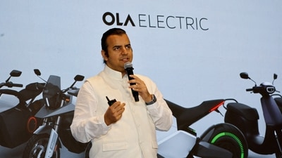 Ola Electric's founder chairman Bhavish Aggarwal. (REUTERS)