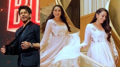 Shah Rukh Khan has reacted to Karisma Kapoor video. Shah Rukh Khan has reacted to Karisma Kapoor video.