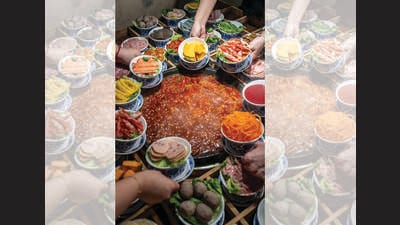 The food that the Chinese actually eat — hotpots, stews, meaty mains — is alien to India. (ADOBE STOCK) The food that the Chinese actually eat — hotpots, stews, meaty mains — is alien to India. (ADOBE STOCK)