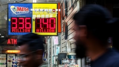 Powerball lottery game tickets cost $2 per game (REUTERS)
