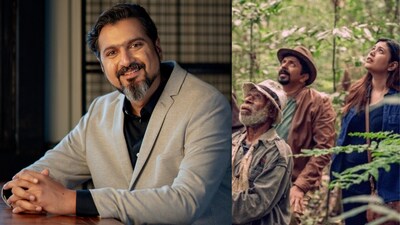 Musician Ricky Kej and a still from the film Papa Buka Musician Ricky Kej and a still from the film Papa Buka