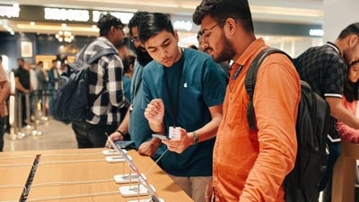 iPhone 17 series is expected to be available day-1 at the official Apple Stores in India when they launch. (Shaurya Sharma - HT) iPhone 17 series is expected to be available day-1 at the official Apple Stores in India when they launch. (Shaurya Sharma - HT)