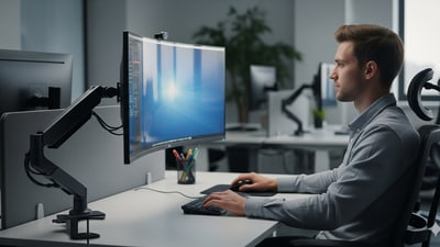 Top 6 computer monitor stands to improve productivity and reduce neck strain. Top 6 computer monitor stands to improve productivity and reduce neck strain.