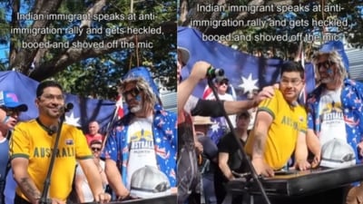 The video has drawn mixed reactions online. (Instagram/@australian.guard) The video has drawn mixed reactions online. (Instagram/@australian.guard)