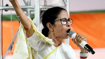 CM Mamata Banerjee also condemned the conduct of the BJP MLAs during the assembly session. (PTI) CM Mamata Banerjee also condemned the conduct of the BJP MLAs during the assembly session. (PTI)
