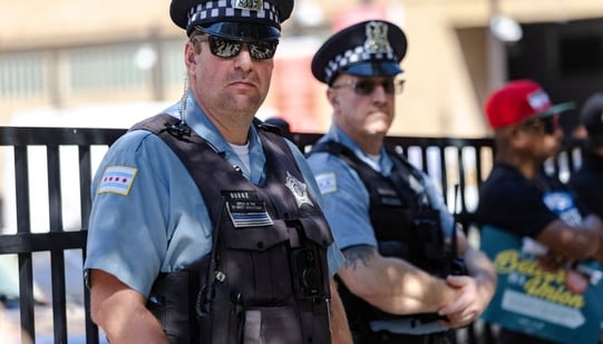 When it comes to street theft in Chicago these days, the clipboard is mightier than the Glock 9.