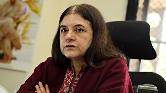 Former union minister and animal rights activist Maneka Gandhi calls out MCD