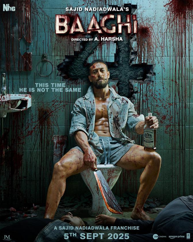 Bollywood film Baagi 4 stars Tiger Shroff.