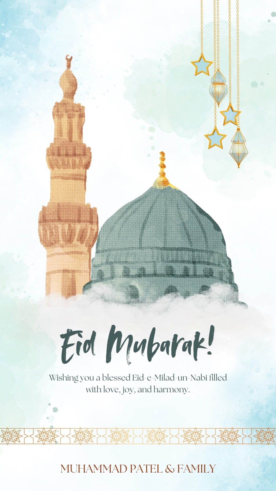 Milad-un-Nabi isa significant Islamic festival honoring Prophet Muhammad's birth anniversary. (Made using Canva) Milad-un-Nabi isa significant Islamic festival honoring Prophet Muhammad's birth anniversary. (Made using Canva)