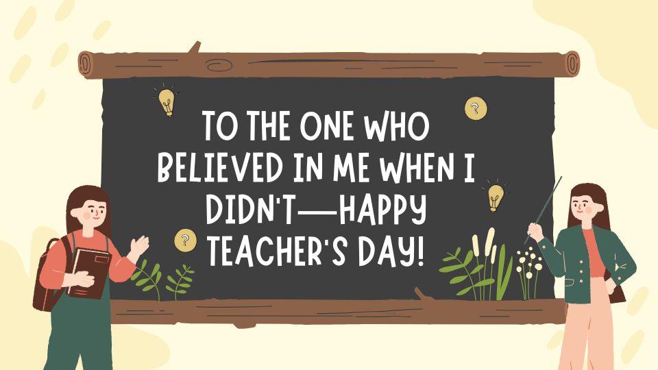 Happy Teacher's Day 2025. (Canva ) Happy Teacher's Day 2025. (Canva )