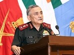 FILE: Chief of Defence Staff General Anil Chauhan addresses the gathering during Ran Samvad 2025 at the Army War College. (@HQ_IDS_India X/ANI Photo)
