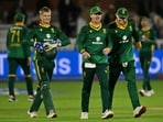 South Africa win the ODI series against England. South Africa win the ODI series against England.