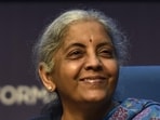 Increased consumption may well help the government end the financial year with no impact on revenue on account of the rationalisation in GST rates, finance minister Nirmala Sitharaman said. (Sanjeev Verma/HT PHOTO)