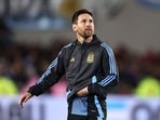 Lionel Messi was in tears during the warm-up ahead of the Venezuela clash.