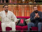 Suniel Shetty and Sanjay Dutt shocked to see a fan bringing both his wife and girlfriend to Kapil Sharma's show. Suniel Shetty and Sanjay Dutt shocked to see a fan bringing both his wife and girlfriend to Kapil Sharma's show.