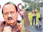 Ajit Pawar was purportedly rebuking a woman IPS officer over a phone call, a viral clip showed. Ajit Pawar was purportedly rebuking a woman IPS officer over a phone call, a viral clip showed.