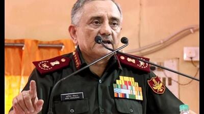 Chief of Defence Staff General Anil Chauhan addresses the gathering at an event, in Gorakhpur on Friday. (ANI Video Grab) Chief of Defence Staff General Anil Chauhan addresses the gathering at an event, in Gorakhpur on Friday. (ANI Video Grab)
