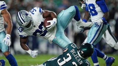 Philadelphia Eagles player Cooper Dejean was involved in a brawl during the game against Dallas Cowboys. (AP) Philadelphia Eagles player Cooper Dejean was involved in a brawl during the game against Dallas Cowboys. (AP)