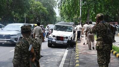During the search, police recovered 0.30 grams of cocaine, 2.6 grams of LSD, 23.47 grams of MD, 21.26 grams of ganja, 15.49 grams of charas, an empty liquor bottle, and ₹25,000 cash. (Vipin Kumar/HT Photo) During the search, police recovered 0.30 grams of cocaine, 2.6 grams of LSD, 23.47 grams of MD, 21.26 grams of ganja, 15.49 grams of charas, an empty liquor bottle, and ₹25,000 cash. (Vipin Kumar/HT Photo)