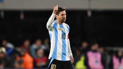 Lionel Messi might not play in next year's FIFA World Cup. (AFP)