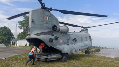 Deputy Commissioner, Chamba, Mukesh Repaswal said two helicopters of IAF have been pressed into service and all the stranded pilgrims would be evacuated on Friday. (PTI file photo)