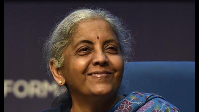 Increased consumption may well help the government end the financial year with no impact on revenue on account of the rationalisation in GST rates, finance minister Nirmala Sitharaman said. (Sanjeev Verma/HT PHOTO) Increased consumption may well help the government end the financial year with no impact on revenue on account of the rationalisation in GST rates, finance minister Nirmala Sitharaman said. (Sanjeev Verma/HT PHOTO)
