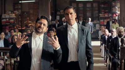 Jolly LLB 3: Arshad Warsi and Akshay Kumar reprised their roles as lawyers Jolly.