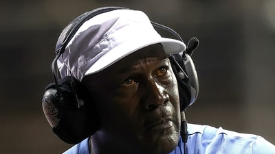 Michael Jordan attended Eagles vs Cowboys game. (Getty Images via AFP)