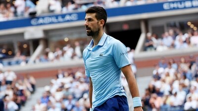 The defeat also saw Novak Djokovic's bid for the historic 25th major end in another heartbreak. He had won his last Slam in 2023 in New York.&nbsp; (REUTERS)