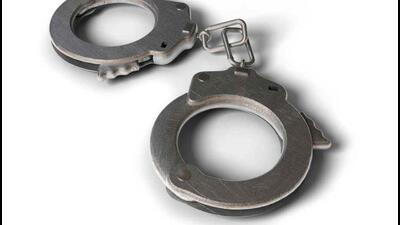 The Sahastra Seema Bal intercepted the woman and handed her over to the police. (HT PHOTO) The Sahastra Seema Bal intercepted the woman and handed her over to the police. (HT PHOTO)