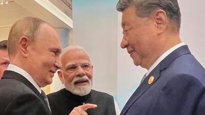 The almost uncritical celebration of India’s pivot from being a strategic ally to the US to the latest détente with China along with old friend Russia is a perfect example of this. (AP) The almost uncritical celebration of India’s pivot from being a strategic ally to the US to the latest détente with China along with old friend Russia is a perfect example of this. (AP)