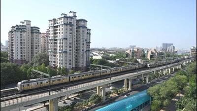 The work in the first phase of the metro project includes construction of 15.22 km of metro rail viaduct. (Representative photo) The work in the first phase of the metro project includes construction of 15.22 km of metro rail viaduct. (Representative photo)