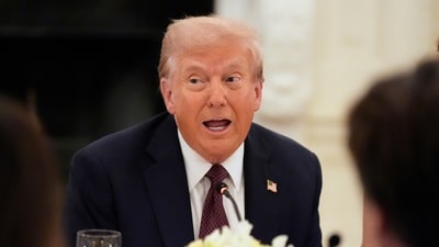 US President Donald Trump might make a presence at US Open men's singles final. (AP) US President Donald Trump might make a presence at US Open men's singles final. (AP)