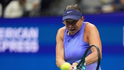 Amanda Anisimova reaches the US Open final. (AP) Amanda Anisimova reaches the US Open final. (AP)