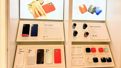 Nothing is bringing its flagship retail store experience to India. (Aishwarya Panda-HT)
