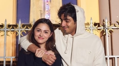 Ahaan Panday and Aneet Padda shared adorable pics to thank fans for making Saiyaara a grand success. Ahaan Panday and Aneet Padda shared adorable pics to thank fans for making Saiyaara a grand success.