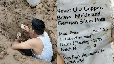 An Instagram video showed a 1997 jaljira packet found intact. (Instagram/devendersinghbana_naturelover) An Instagram video showed a 1997 jaljira packet found intact. (Instagram/devendersinghbana_naturelover)