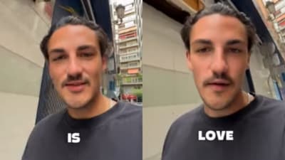 An American man praised European summers in viral video. (Instagram/trvlking) An American man praised European summers in viral video. (Instagram/trvlking)