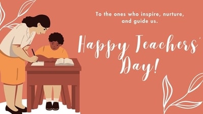 Happy Teacher's Day 2025: Celebrate Teachers' Day on September 5 with our specially-curated 200+ wishes, messages and images. (Canva) Happy Teacher's Day 2025: Celebrate Teachers' Day on September 5 with our specially-curated 200+ wishes, messages and images. (Canva)